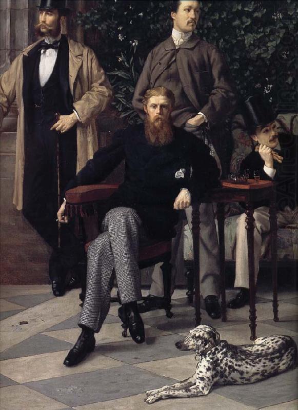 Anthony Van Dyck james tissot china oil painting image